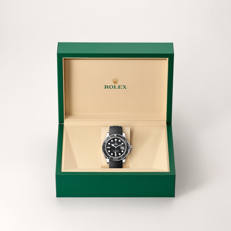 ロレックス ヨットマスター 42 18 ct ホワイトゴールド、M226659-0002