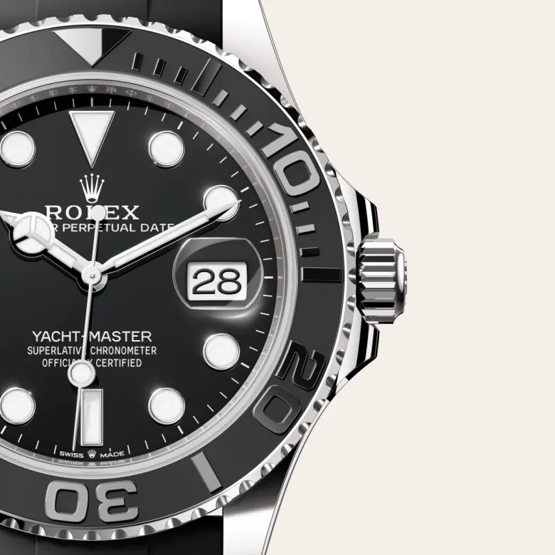 ロレックス ヨットマスター 42 18 ct ホワイトゴールド、M226659-0002