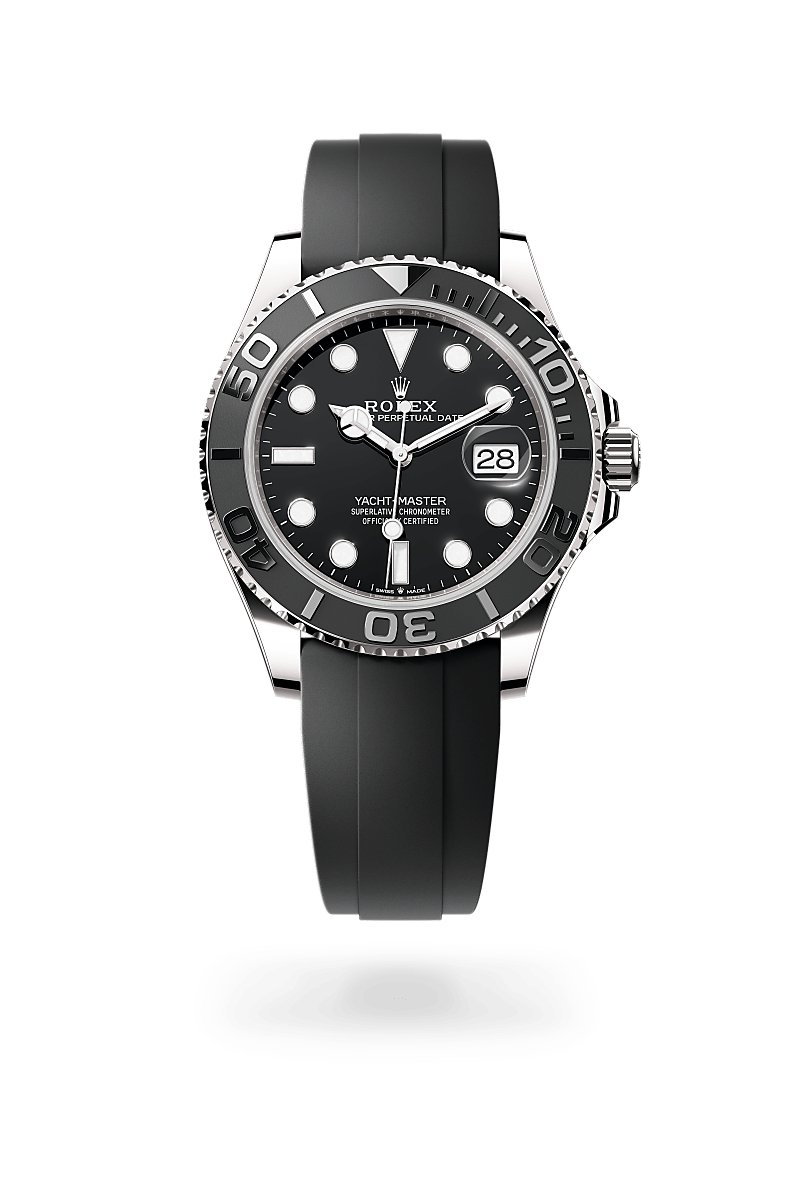 ロレックス ヨットマスター 42 18 ct ホワイトゴールド、M226659-0002
