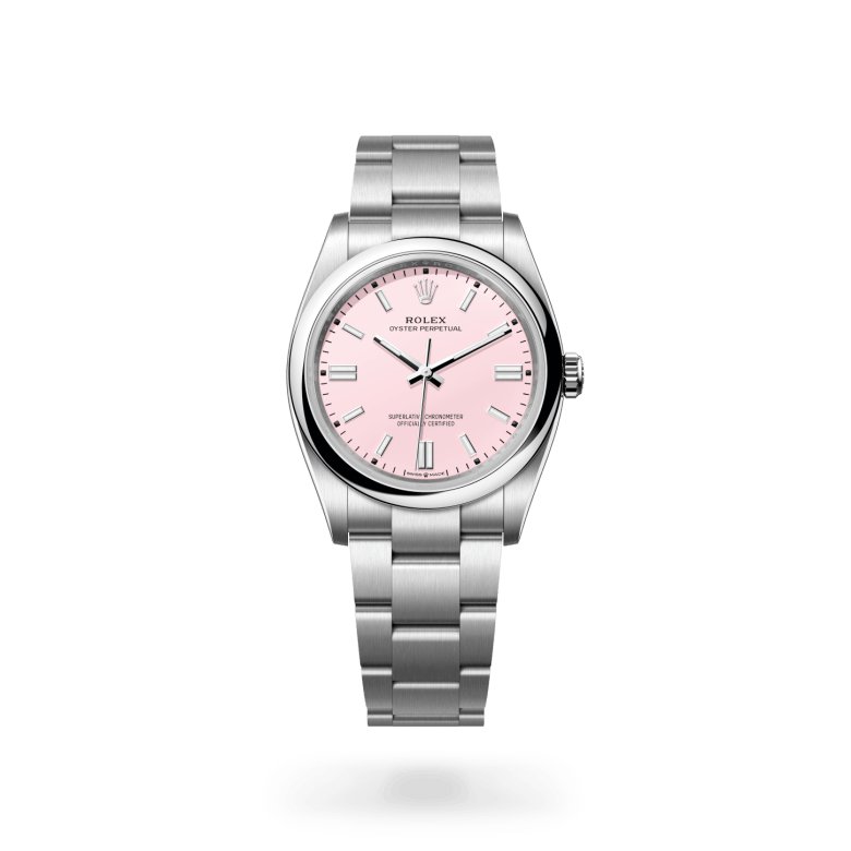 R*o様 ROLEX★【オイスターパーペチュアル】ピンク 【正規品】 ロレックス オイスター パーペチュアル 36 オイスタースチール