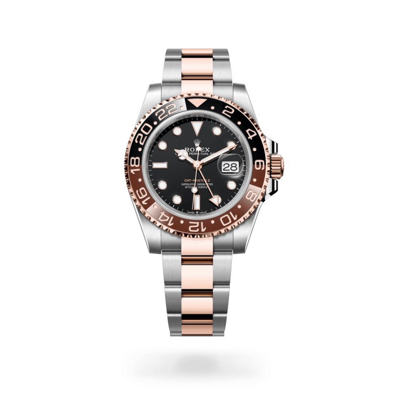 ロレックス　ROLEX GMTマスターⅡ ロレックス GMTマスター Ⅱ エバーローズロレゾール - オイスター