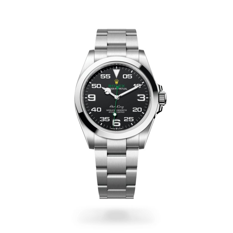 Rolex ｴｱｷﾝｸﾞ ロレックス エアキング オイスタースチール、M126900-0001