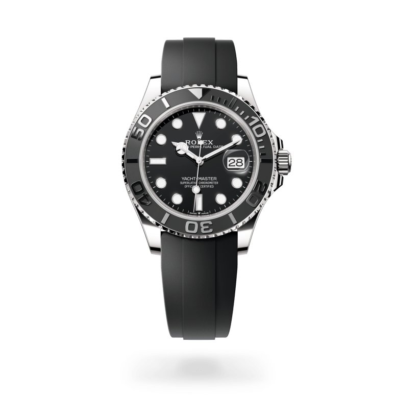ロレックス ヨットマスター 42 18 ct ホワイトゴールド、M226659-0002