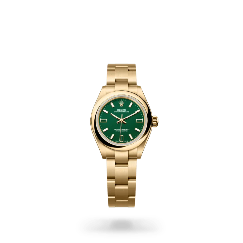 ロレックス オイスター パーペチュアル 28 18 ct イエローゴールド