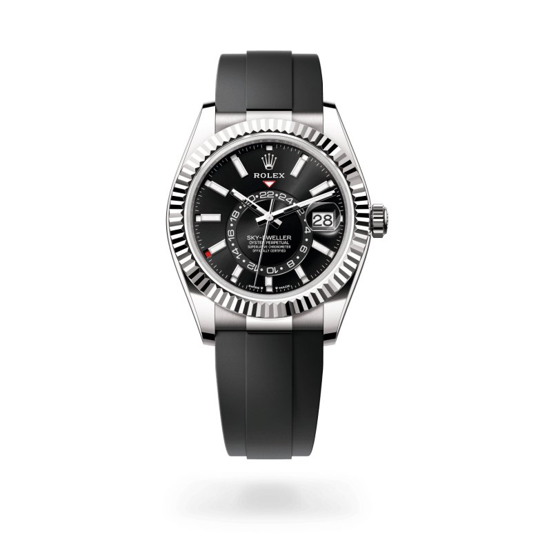 ロレックス スカイドゥエラー 18 ct ホワイトゴールド、M336239-0002