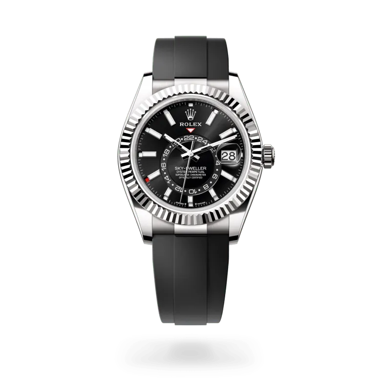 ロレックス スカイドゥエラー 18 ct ホワイトゴールド、M336239-0002